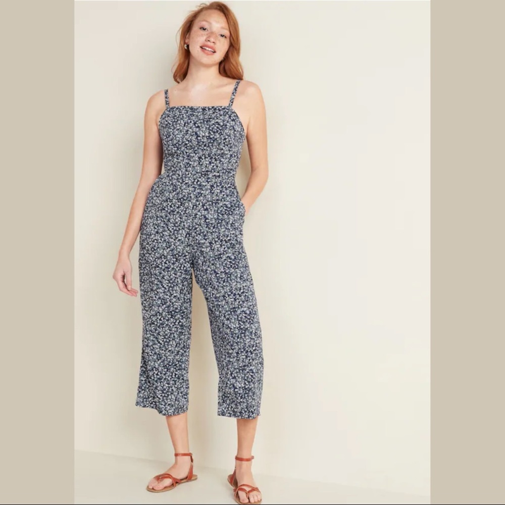 floral jumpsuit